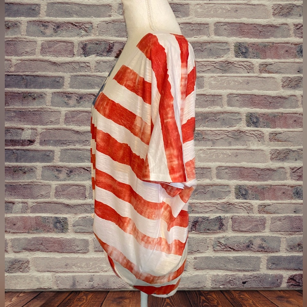 Signature Studio American Flag Top FROM CATO in SIZE XLarge LIKE NEW - Picture 2 of 16